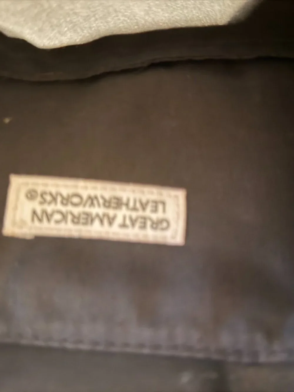 N/A black leather